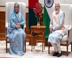 শেখ হাসিনা-নরেন্দ্র মোদি দ্বিপাক্ষিক বৈঠক